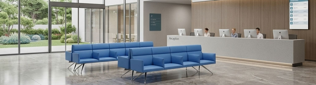 hospital waiting room chairs healthcare lobby seating