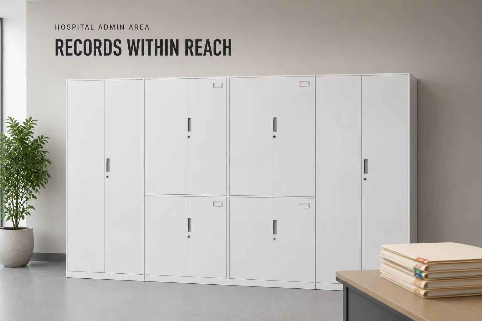 HOSPITAL ADMIN AREA cabinet lockable metal storage cabinet