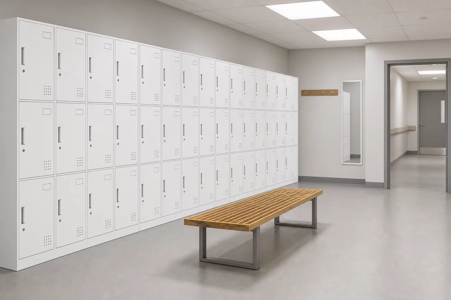 steel locker bank with lockable compartments for clinic steel locker bank with lockable compartments