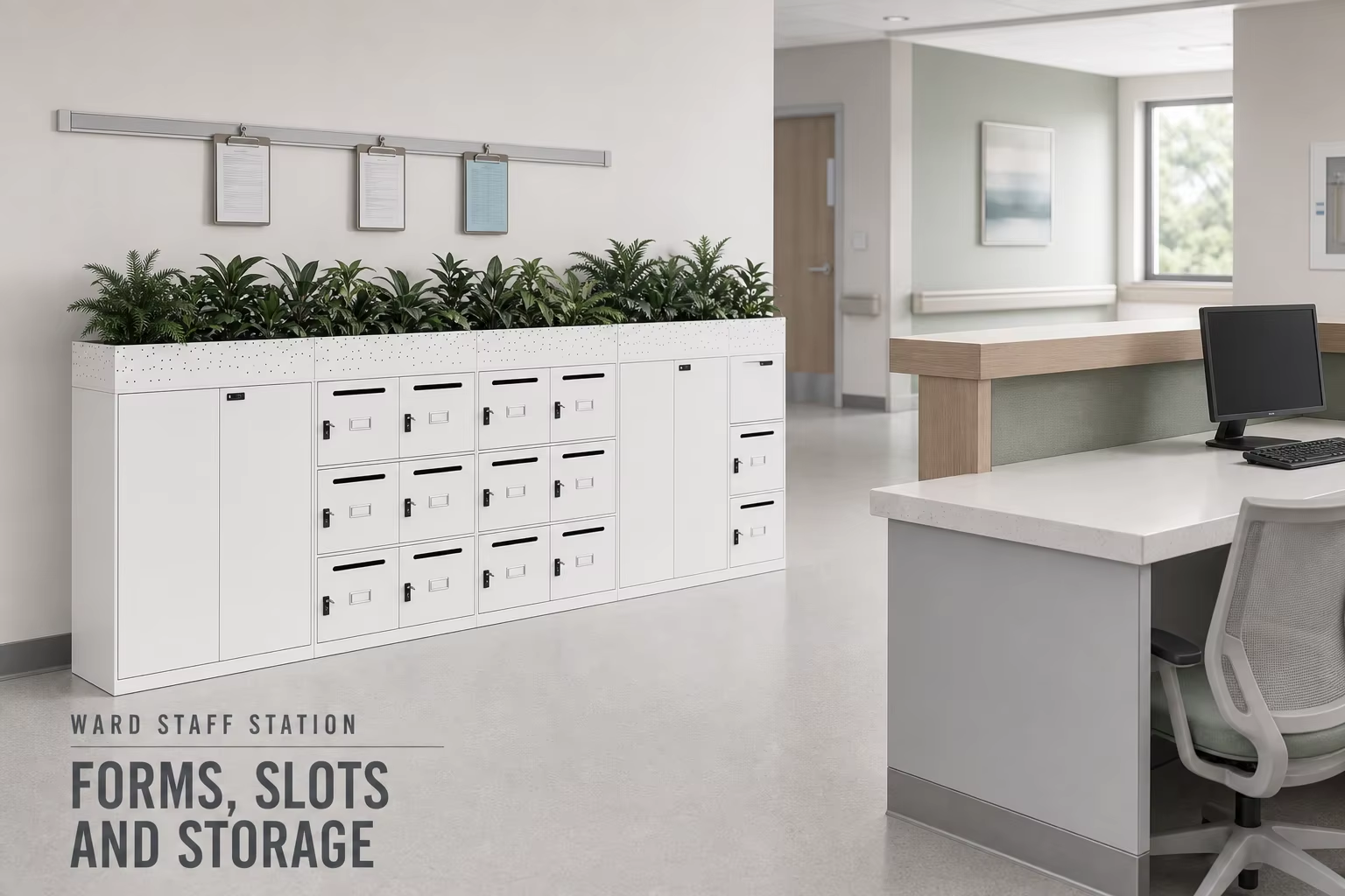 mail cabinet combination in a hospital staff office metal cabinet storage 2 door