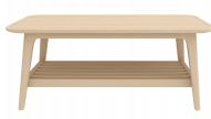 Coffee table KALBY 60x120 light oak 
