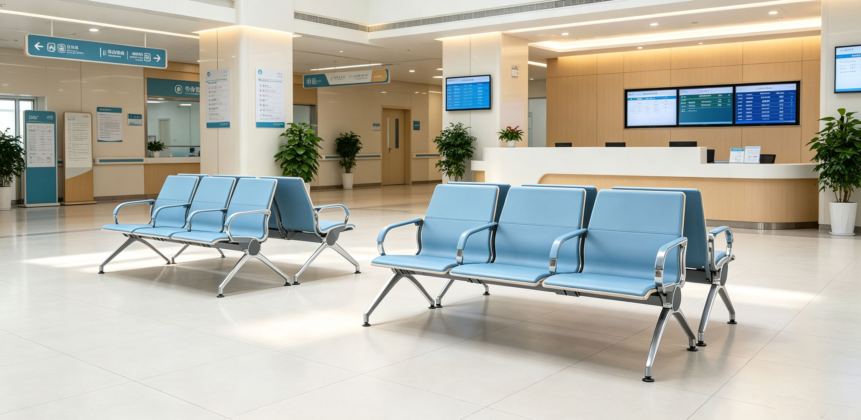 center waiting chair Health check-up center furniture
