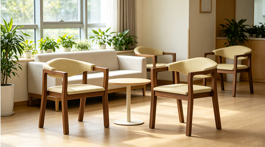 Reception and leisure chairs assisted living dining furniture