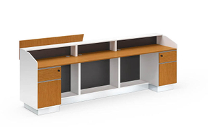Office Wooden Reception Desk Modren Front Desk Reception Counter