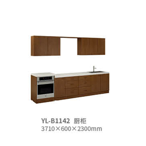 multi- function wood Kitchen Cabinets set unit cabinet suite