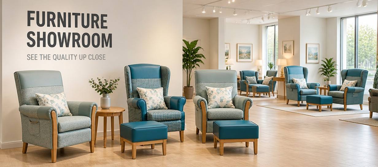 SEE THE QUALITY UP CLOSE Healthcare Furniture Showroom