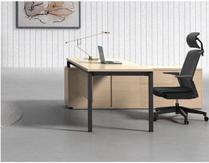 Office Workstation Desk with Storage Cabinet