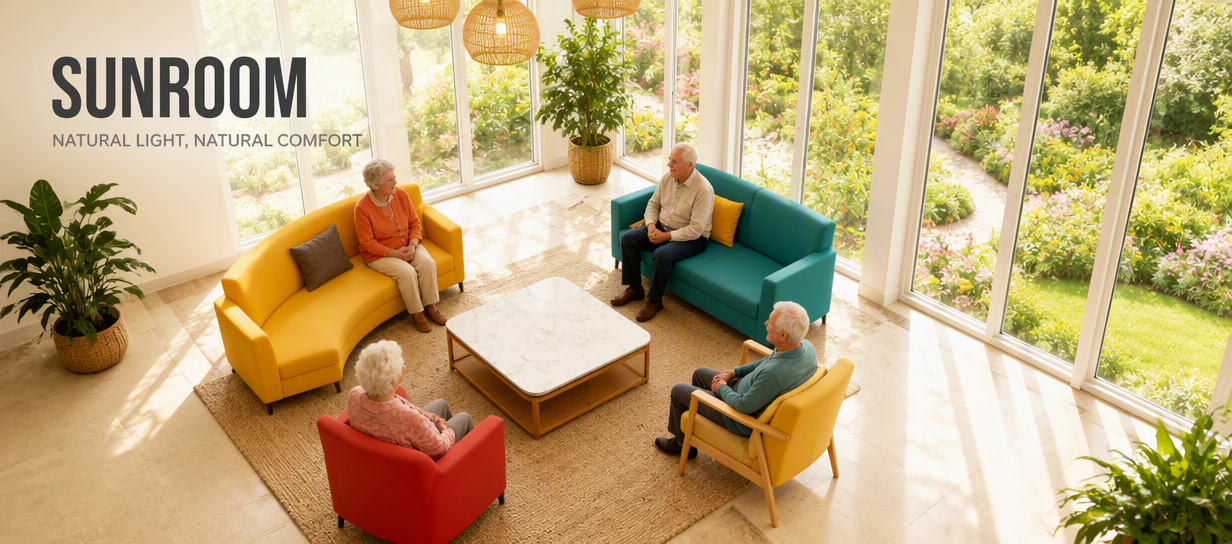 SUNROOM NATURAL LIGHT, NATURAL COMFORT