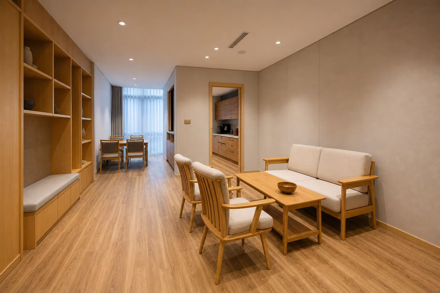 coordinated room package nursing home apartment furniture