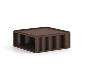 Marans Black Wooden Coffee Table
