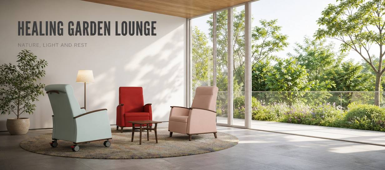 HEALING GARDEN LOUNGE: NATURE, LIGHT, AND REST Healing Garden Lounge