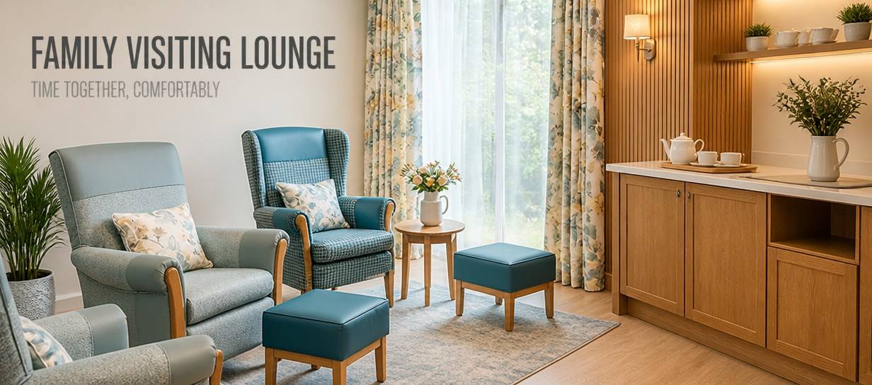 Comfortable get-togethers, spending quality time together Furniture for Family Visiting Lounges