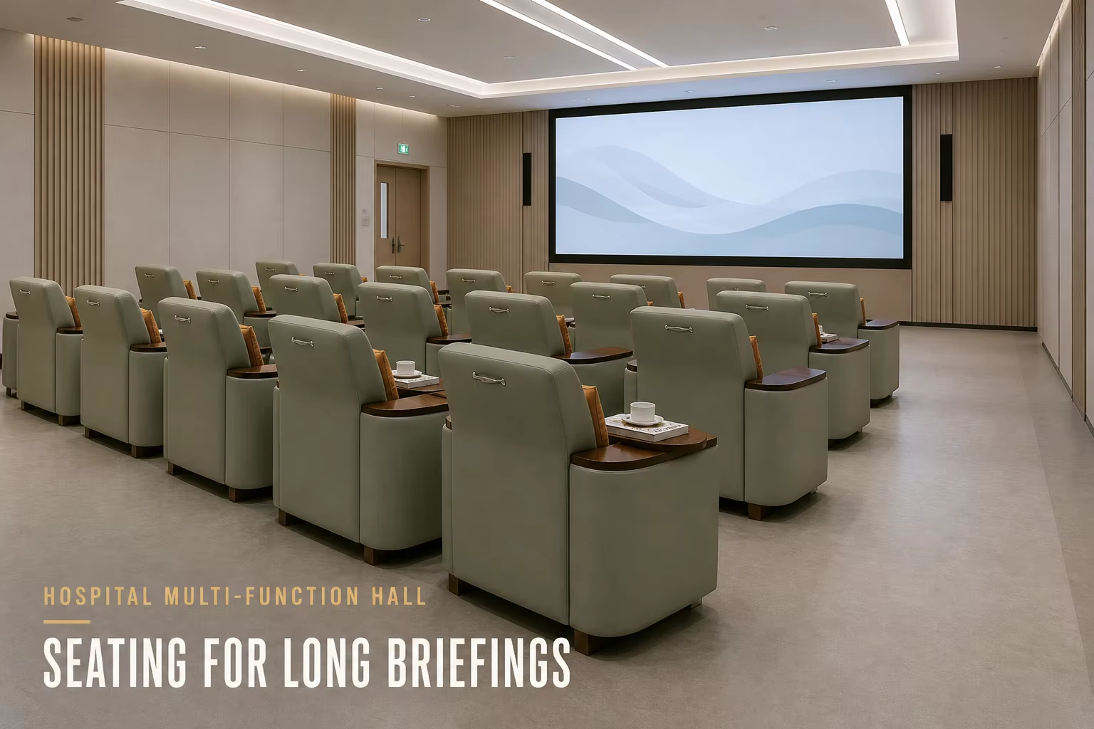 audio visual room seating SEATING FOR LONG BRIEFINGS
