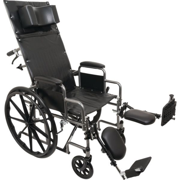High Back Adjustable Reclining Wheel Chair