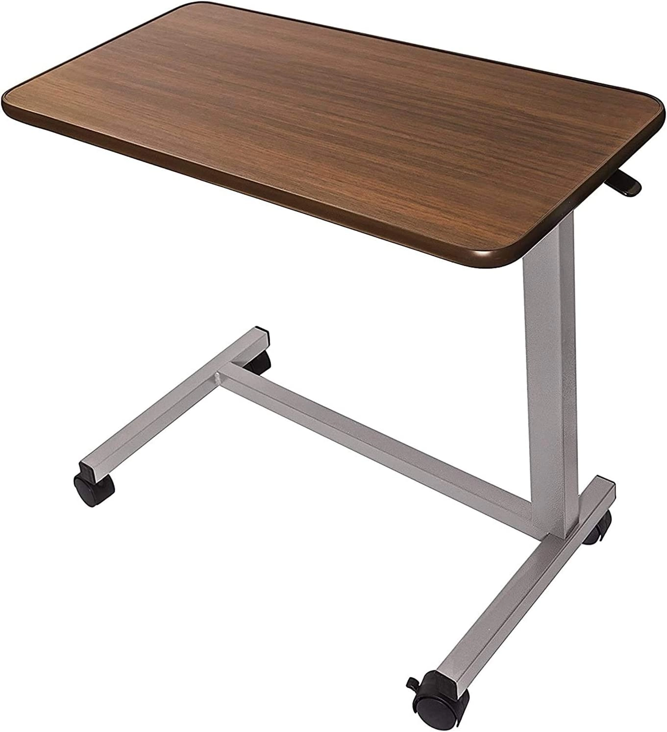 Heavy-duty Height Adjustable Hospital Bed Table For Bed And Recliner Chair