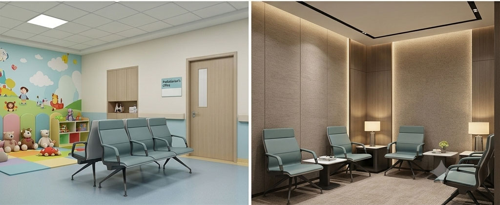 VIP Clinic Lounge Pediatric Department Waiting Furnitue