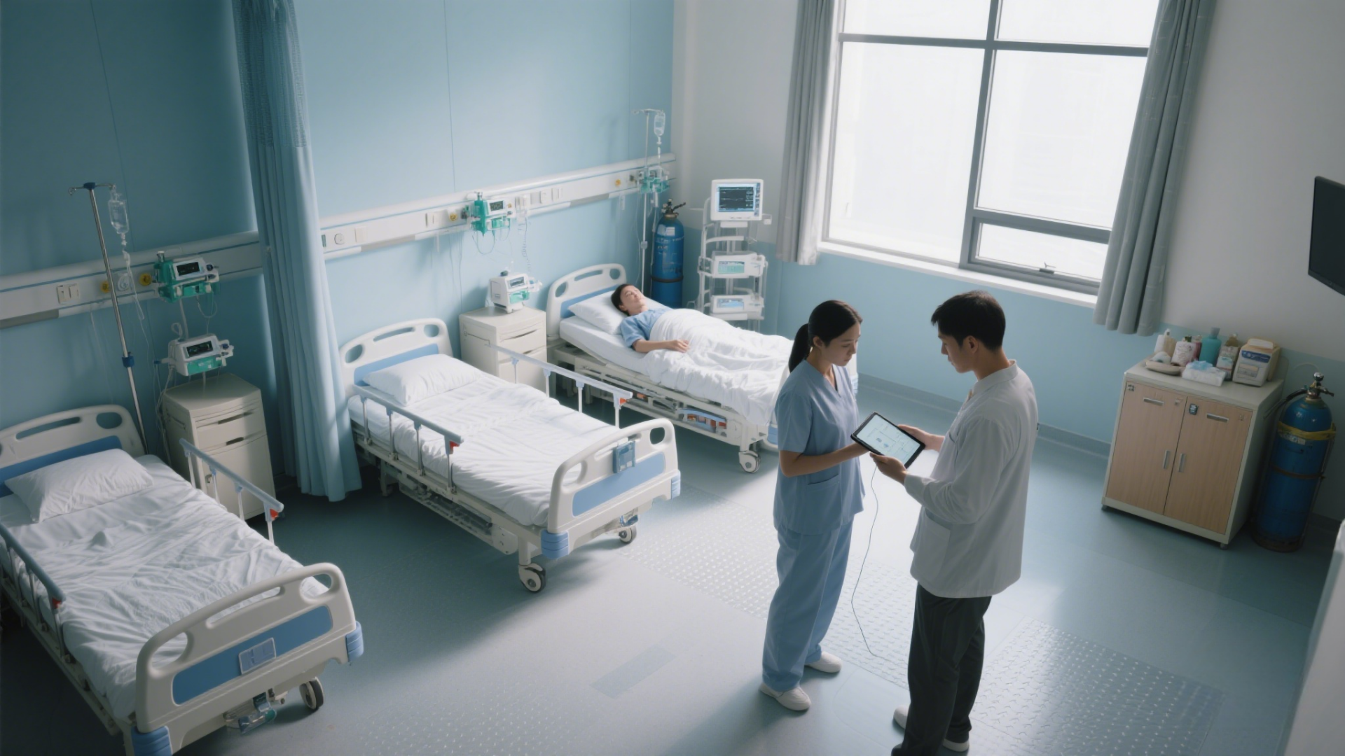 Smart Technology Integration in hospital bed