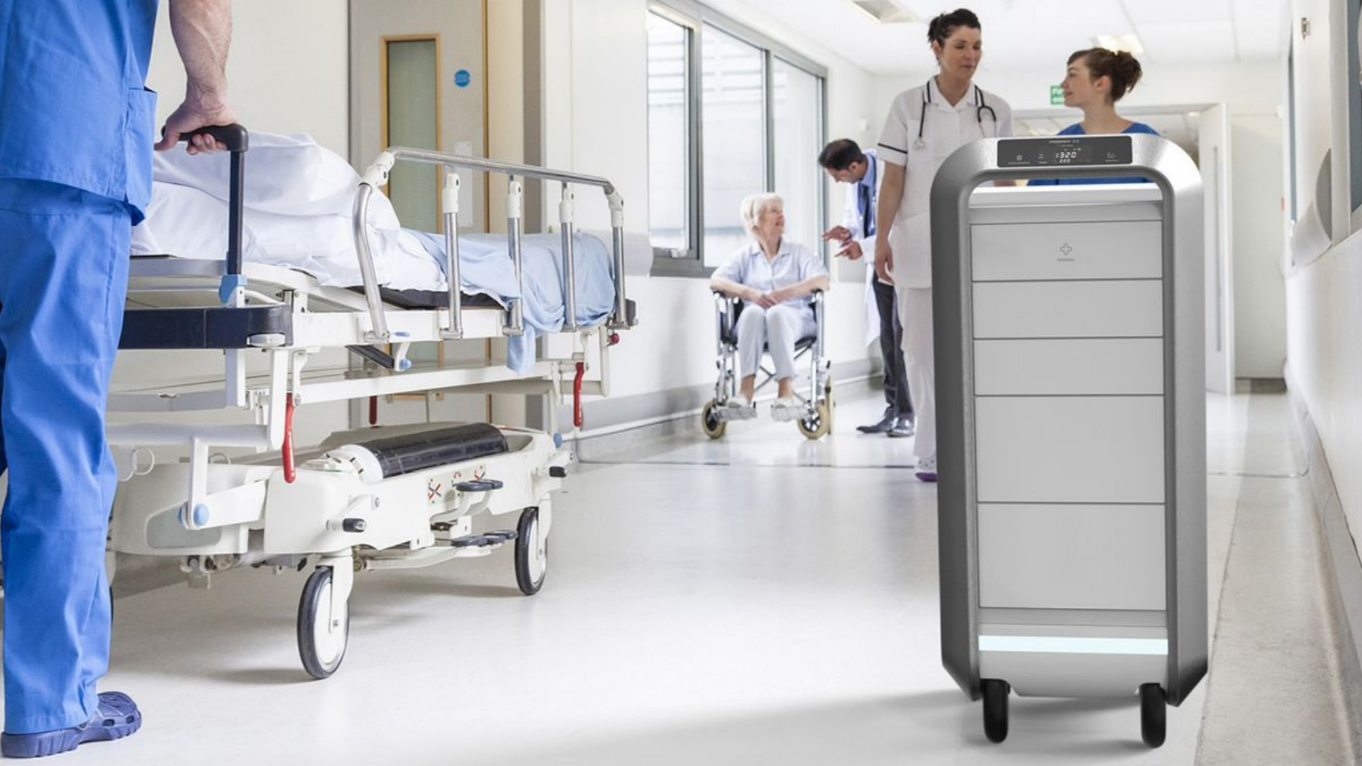medical cart in hospital