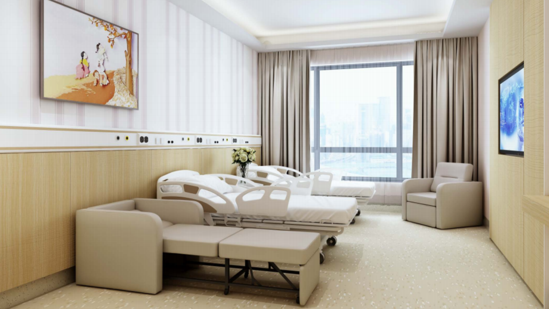 Hospital Sleepover Chairs in Healthcare Facilities