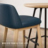 Leather Office Sofa & Lounge Seating Set for Office Rest Areas