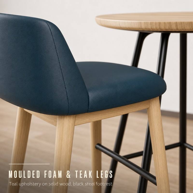 Leather Office Sofa & Lounge Seating Set for Office Rest Areas