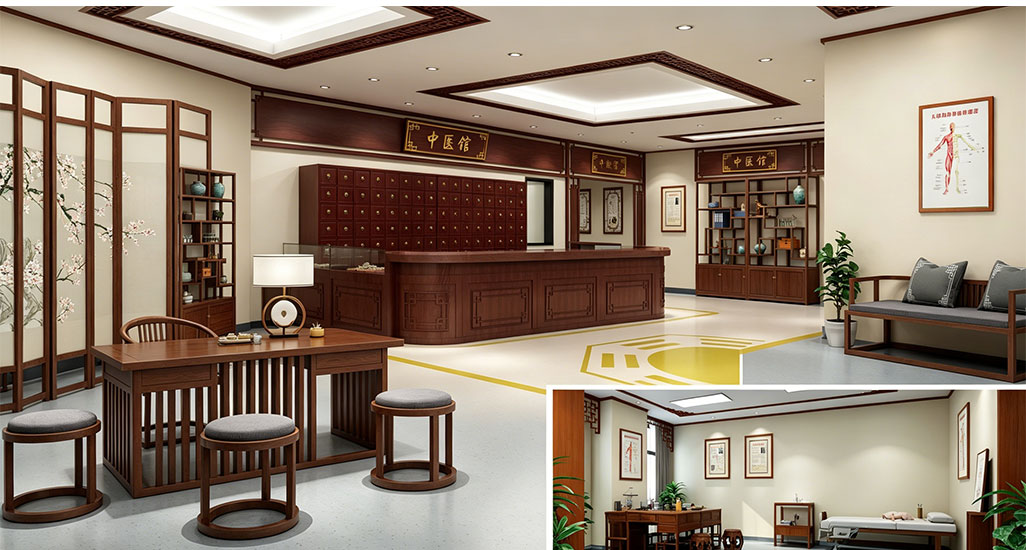 Chinese medicine consultation desk