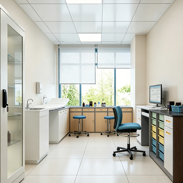 Medical Dressing Room Furniture for Hospital Modular | Clinical Procedure Cabinets