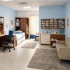 Modular Hospital Locker Room Furniture | Custom Medical Staff Changing Cabinets
