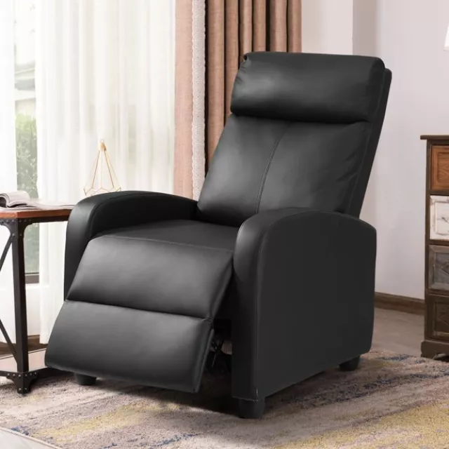 Black Medical High Back Recliner Chair