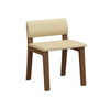 Senior Living Dining Chairs - Wood Grain Metal Assisted Living Armchairs and Nursing Home Patient Room Seating