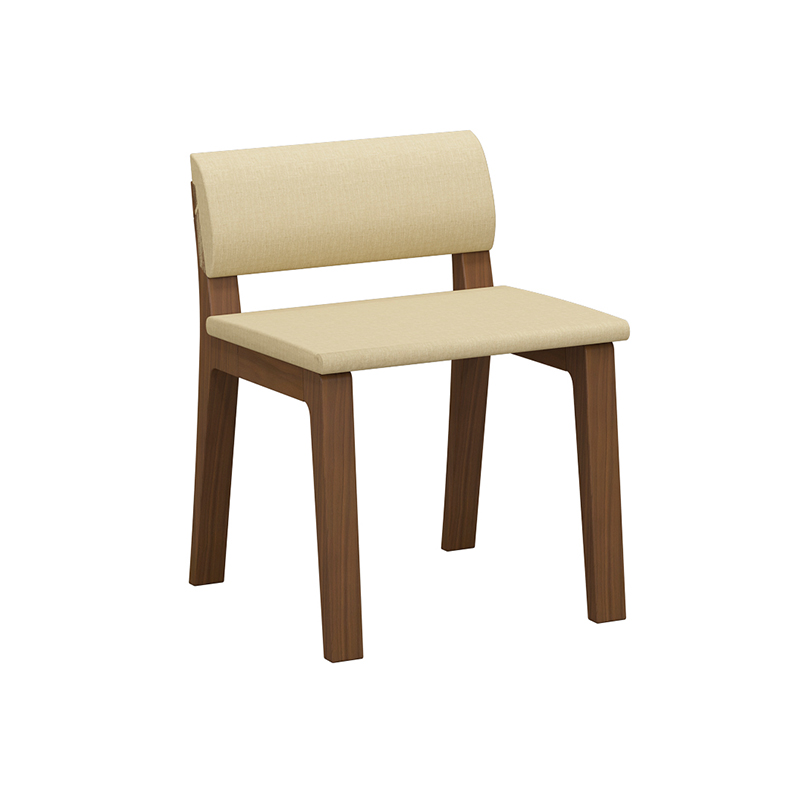 Senior Living Dining Chairs - Wood Grain Metal Assisted Living Armchairs and Nursing Home Patient Room Seating