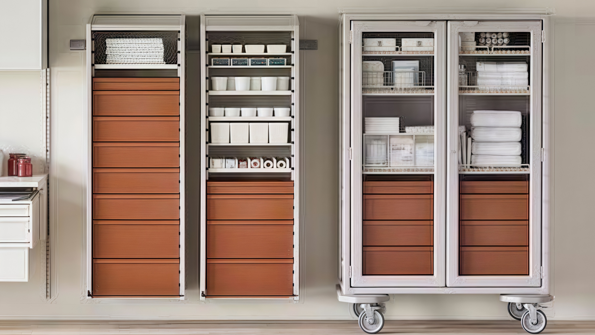 fixed medical cart
