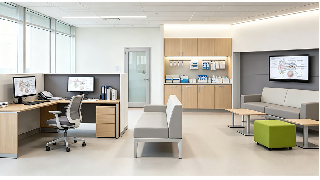 Healthcare Staff Well-being Lounge Furniture