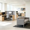 Hospital Staff Breakroom Furniture | Modern Clinic Lounge & Cafeteria Set