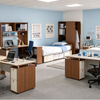 Modular Hospital Locker Room Furniture | Custom Medical Staff Changing Cabinets