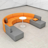 Comprehensive Healthcare Furnishing Solution: Custom-Designed Ergonomic Sofa with Sustainable Upholstery