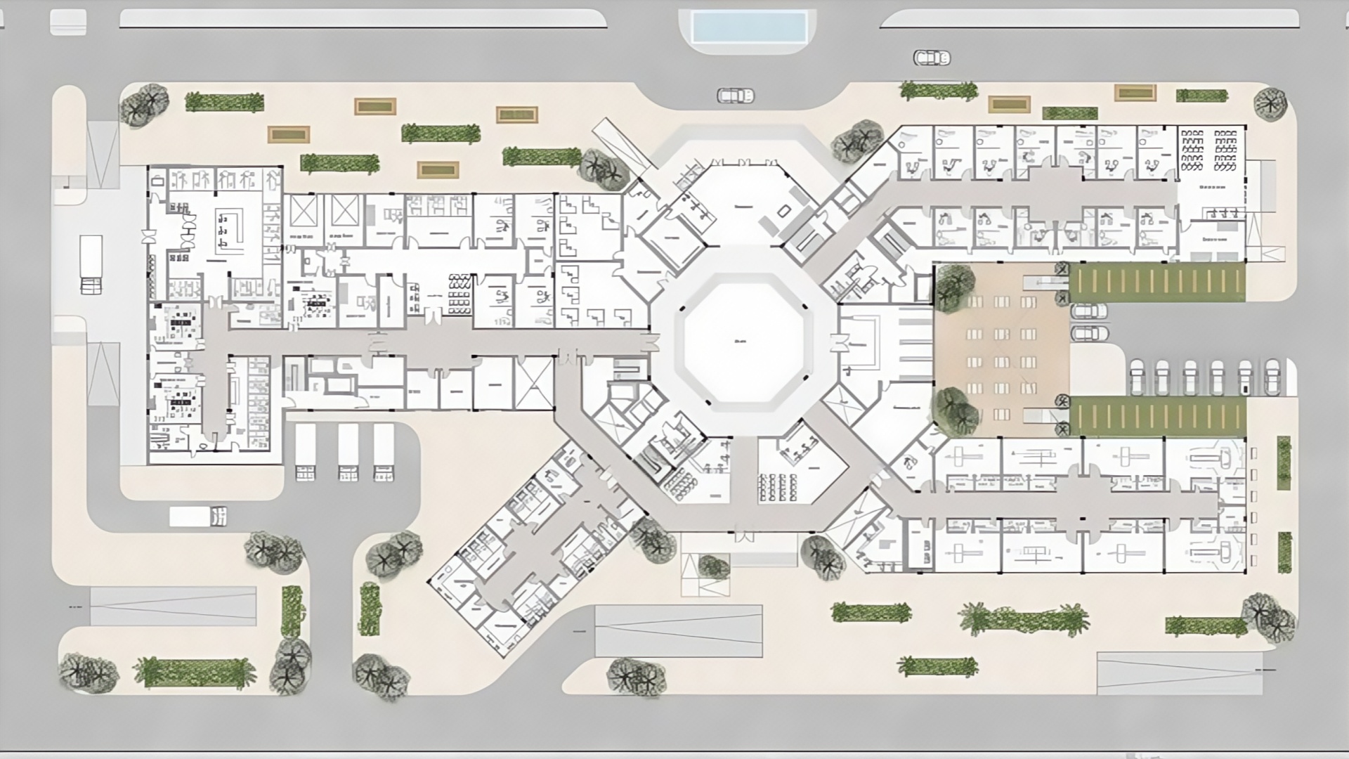 floor plan of hospital