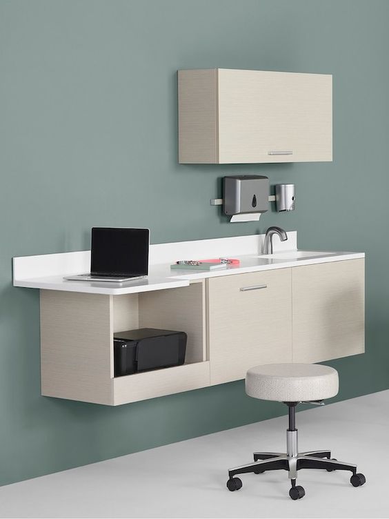 medical cabinet with sink