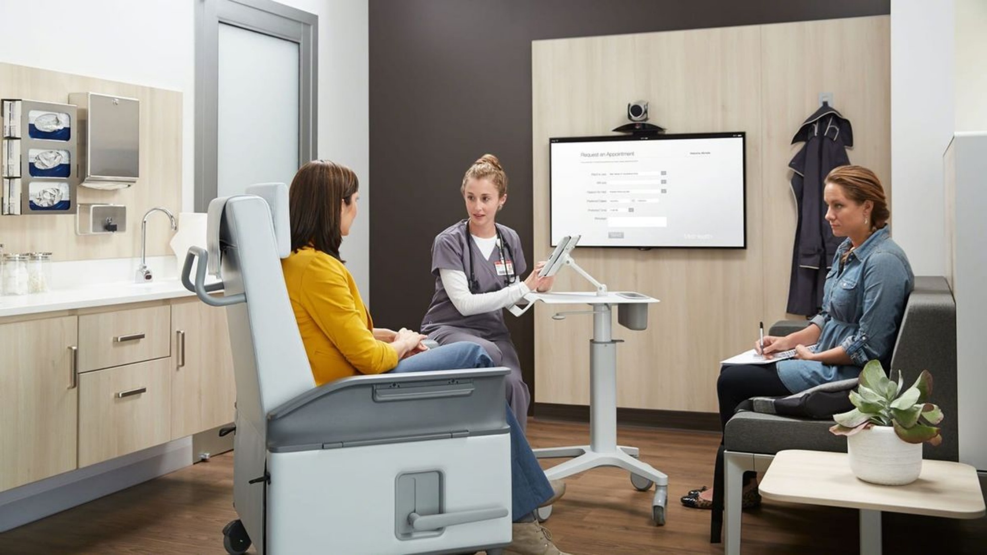 medical exam chair