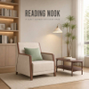 Cream Fabric Hospital Waiting Room Lounge Sofa Set for Senior Living Healthcare Reception