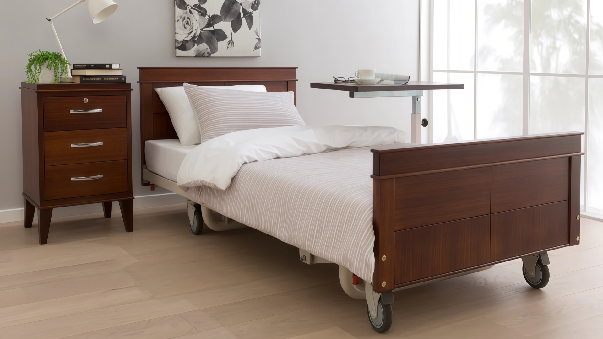 Ultra-Low Floor Medical Bed
