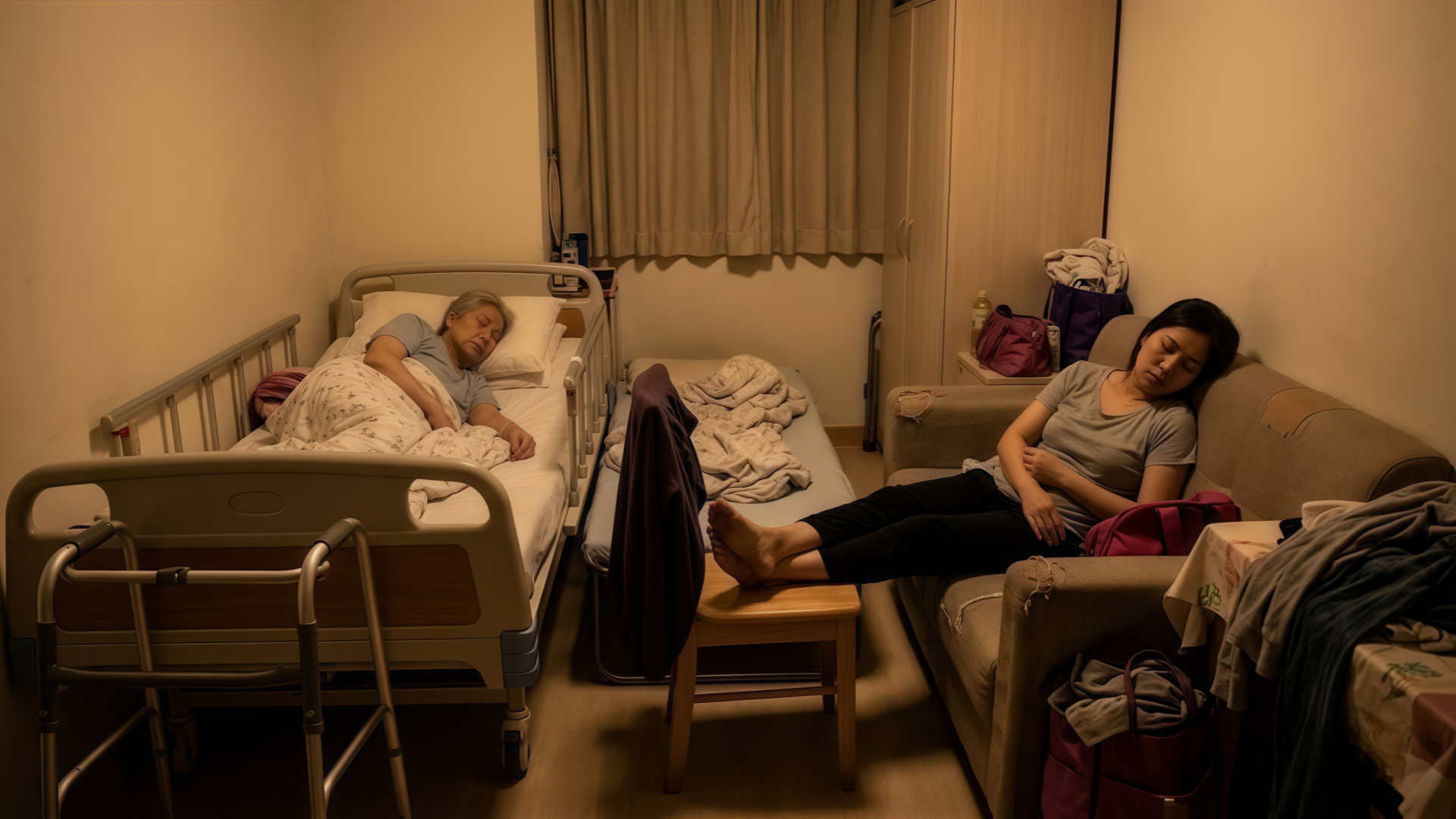 Daily Reality in Small Senior Rooms