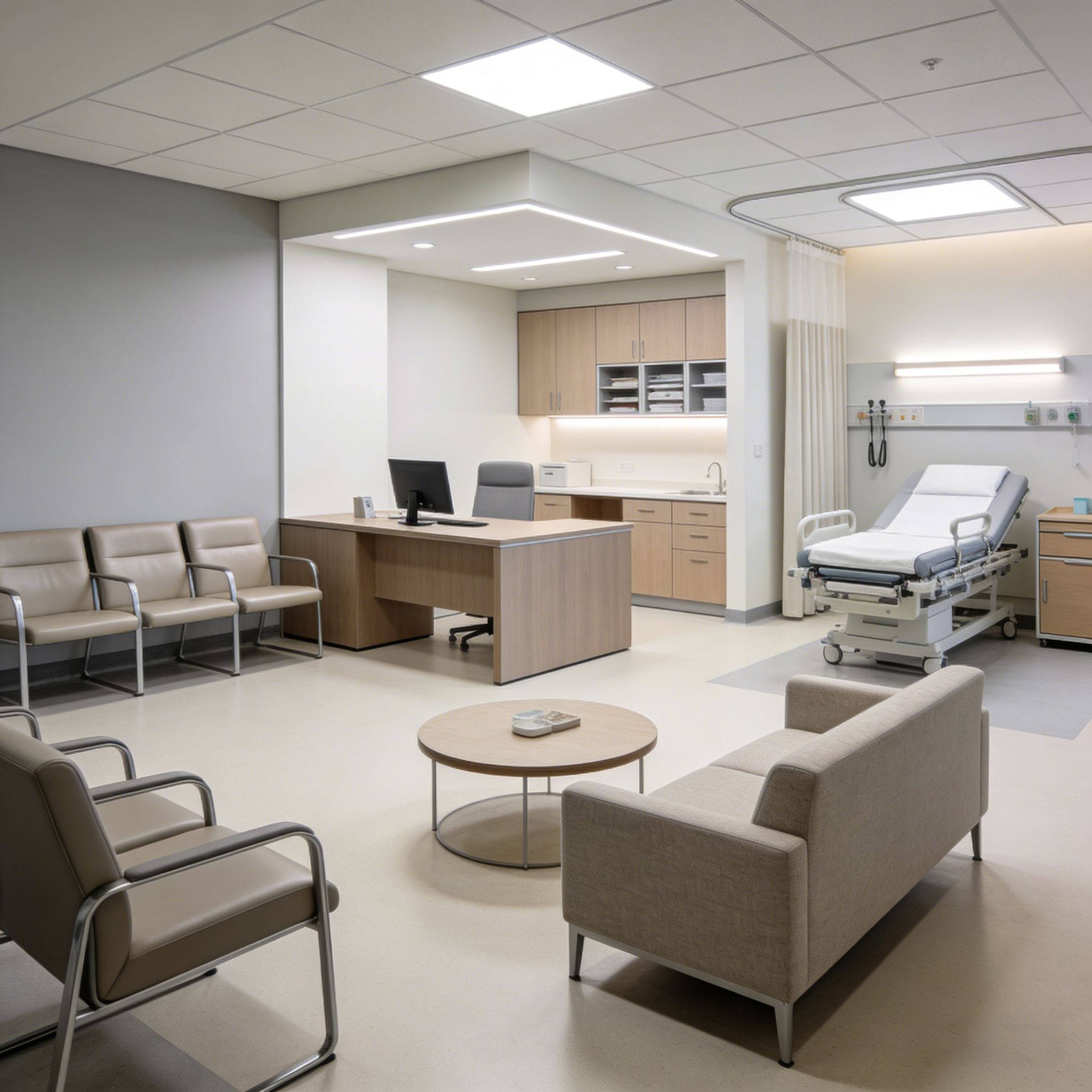 Doctor Office Desk Hospital Furniture