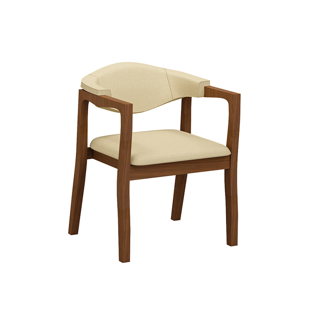 Senior Living Dining Chairs - Wood Grain Metal Assisted Living Armchairs and Nursing Home Patient Room Seating