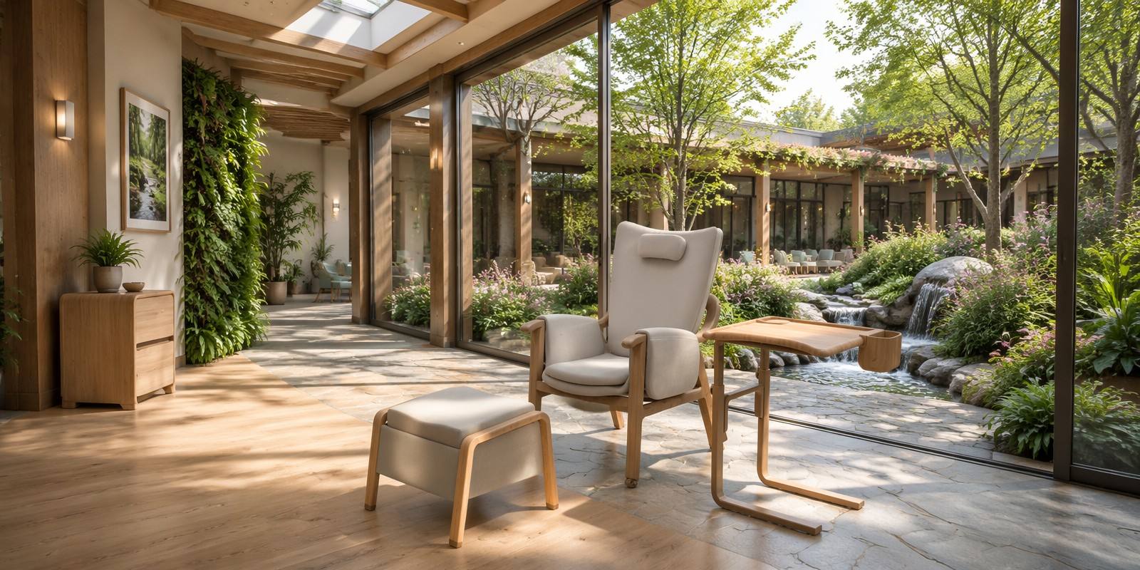 Healing Garden Atrium Lounger Set 