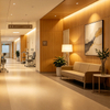 Luxury VIP Hospital Suite Furniture Set - Eco-Friendly Timber Wooden Medical Ward Beds & Patient Room Cabinets