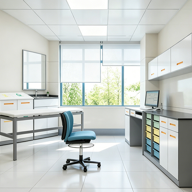 Medical Dressing Room Furniture for Hospital Modular | Clinical Procedure Cabinets