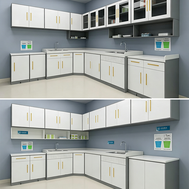 Clinical Treatment Room Casework Systems | Hospital Prep Cabinets