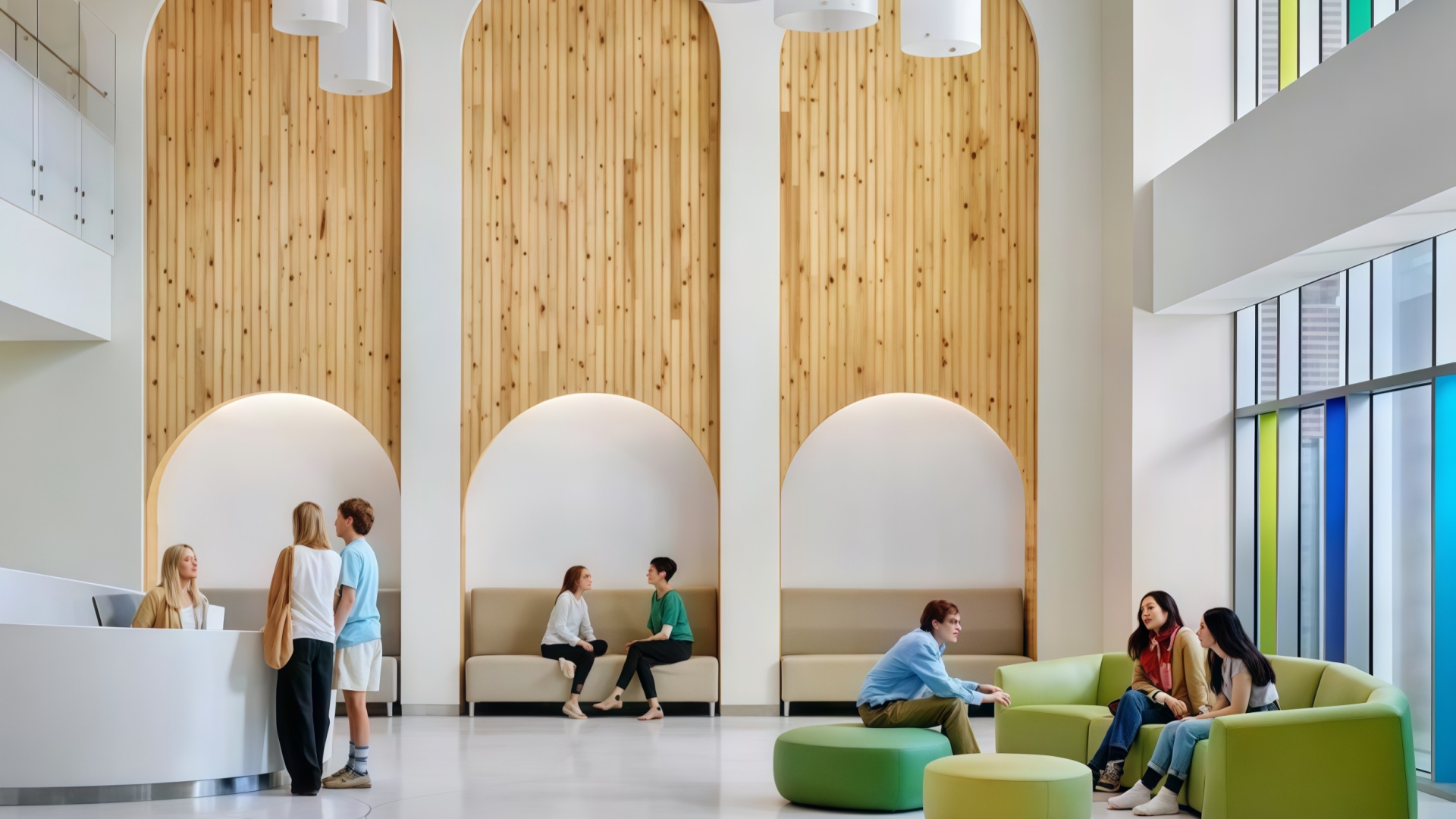 medical clinic lobby design_副本