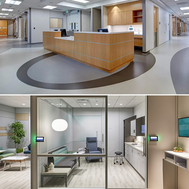 Hospital Reception Front Desk Nurses Station Counter